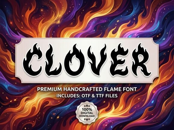 Clover: A Bold Typeface for Unforgettable Branding