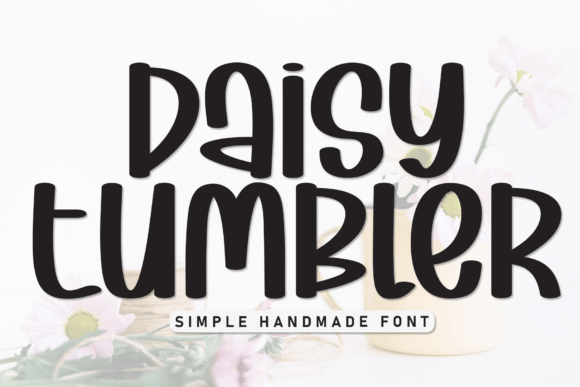 Daisy Tumbler: Crafting Warmth with Every Letter