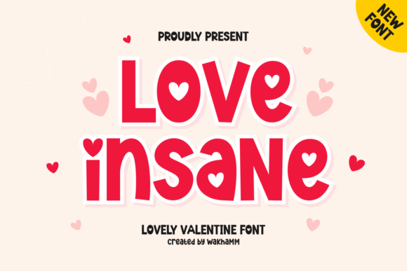 Love Insane: The Whimsical Display Font for Creative Projects