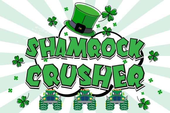 Shamrock Crusher: A Bold Typeface for Maximum Impact