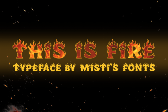 This is Fire: Ignite Your Visuals with This Bold Typeface