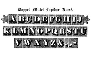 Unlocking Vintage Charm with Doppel Mittel Lapidar Azure